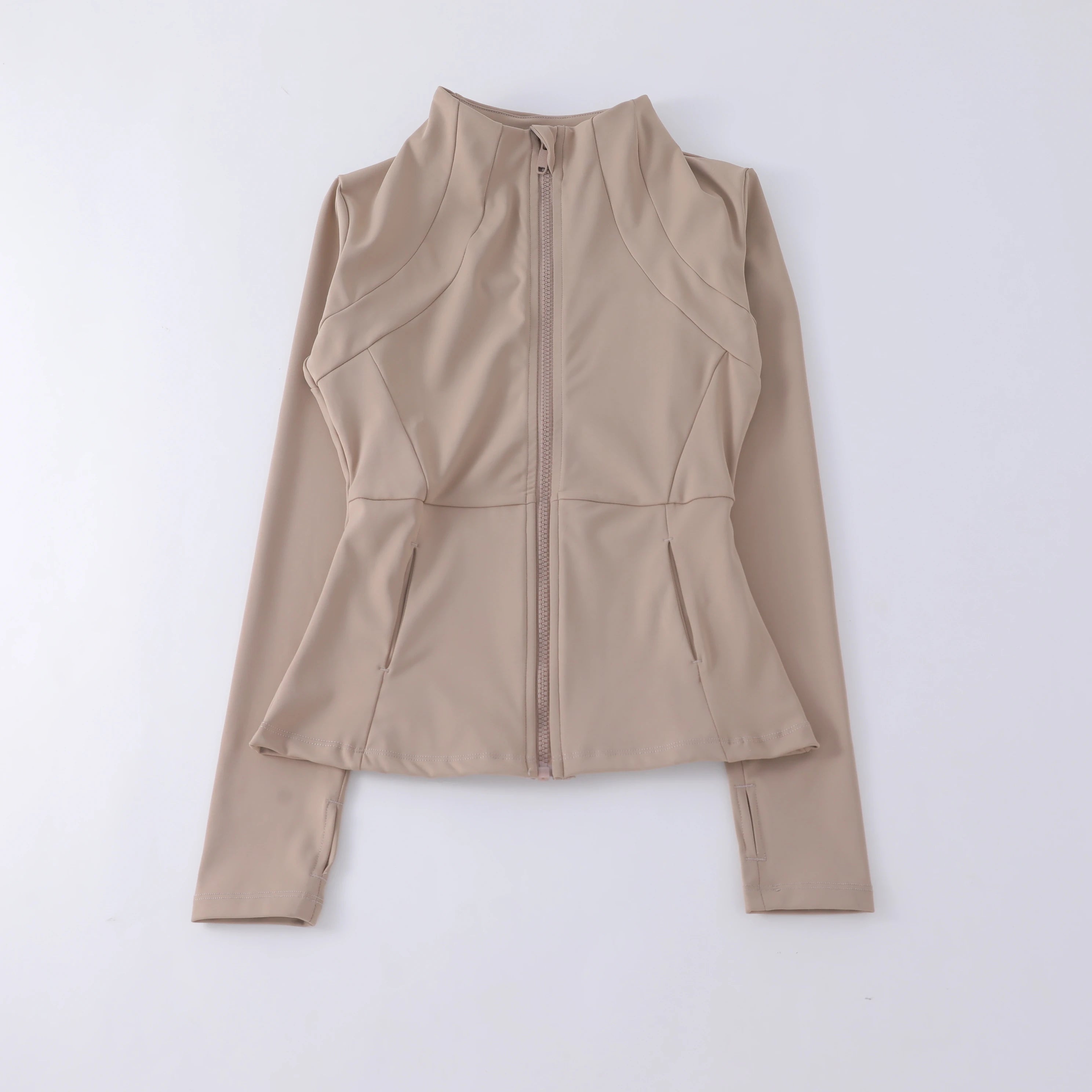 2025 Fitness Clothing Sportswear Tops Ladies Seamless Women Top T Shirt Long Sleeve Yoga Wear Jacket